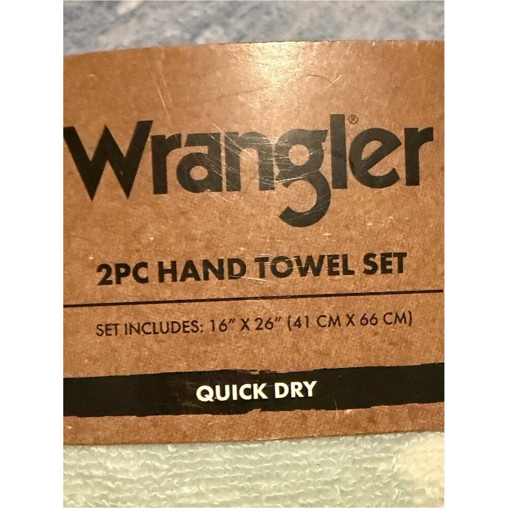 Wrangler Aztec 2-Pack Hand Towels